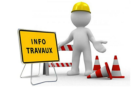 Travaux rue du Bourg (R.D. 38) SAINT MARTIN EN BRESSE