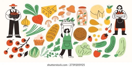 🧺Le marché du mercredi reprend doucement